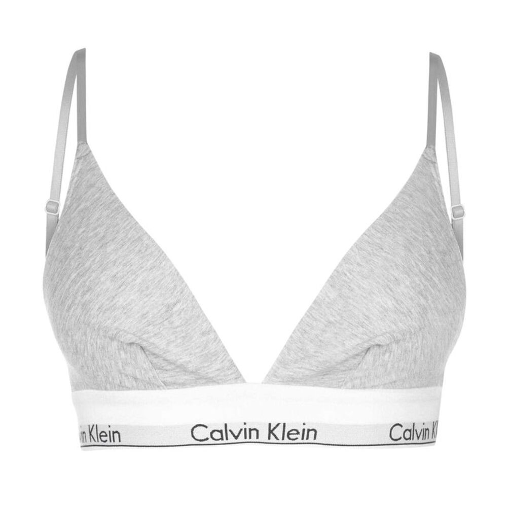 Calvin Klein Womens/Ladies Cotton Bra / Grey Heather